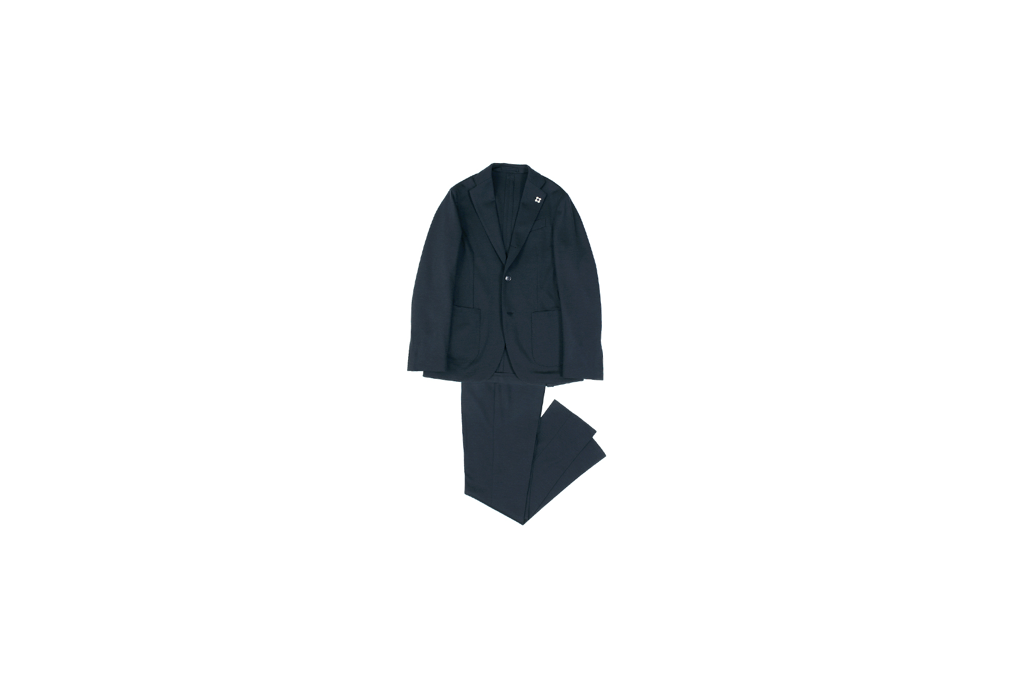 LARDINI (ラルディーニ) EASY WEAR (イージーウエア) Pakkaburu Jersey Suit パッカブルジャージスーツ NAVY (ネイビー・2) 2019 秋冬新作 愛知 名古屋 altoediritto アルトエデリット