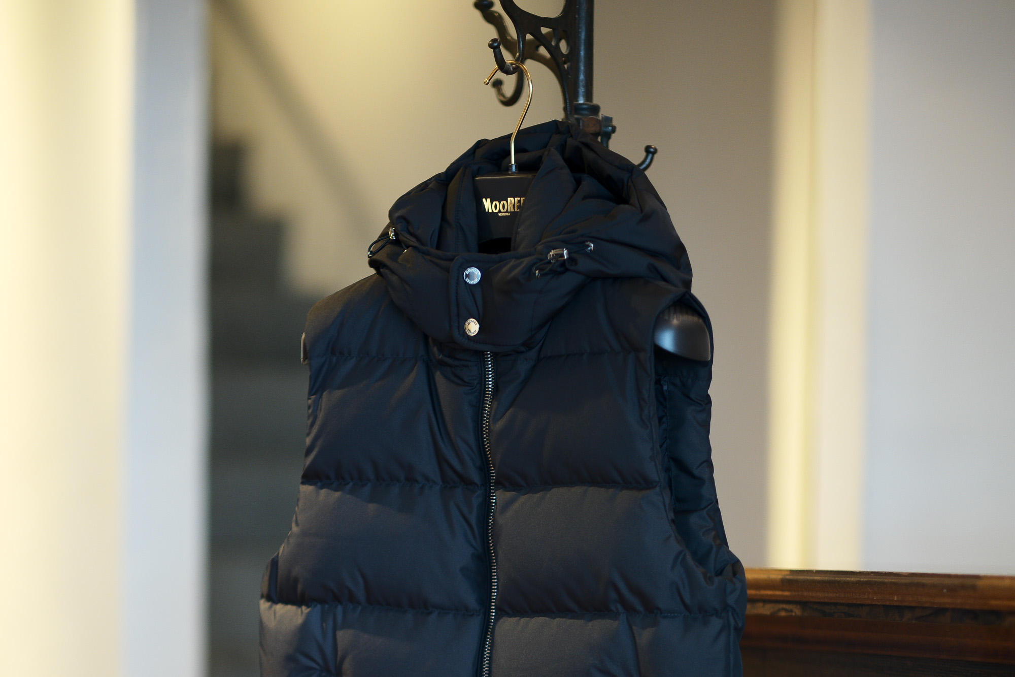 MOORER (ムーレー) FAYER-WK2 (フェイヤー) ナイロン ダウン ベスト