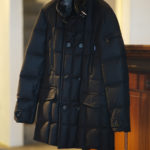 MOORER (ムーレー)MORRIS-L (モーリス) LoroPiana (ロロピアーナ) ウールカシミア ダブルブレスト ダウン コート NERO(ブラック・08) Made in italy (イタリア製) 2019 秋冬新作【入荷しました】【フリー分発売開始】のイメージ
