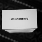 NATIONAL STANDARD (ナショナルスタンダード) EDITION 4 NAVY BANDE (M04-NA-005) レザースニーカー WHITE × NAVY (ホワイト × ネイビー・005) 2019 秋冬新作 【入荷しました】【フリー分発売開始】のイメージ