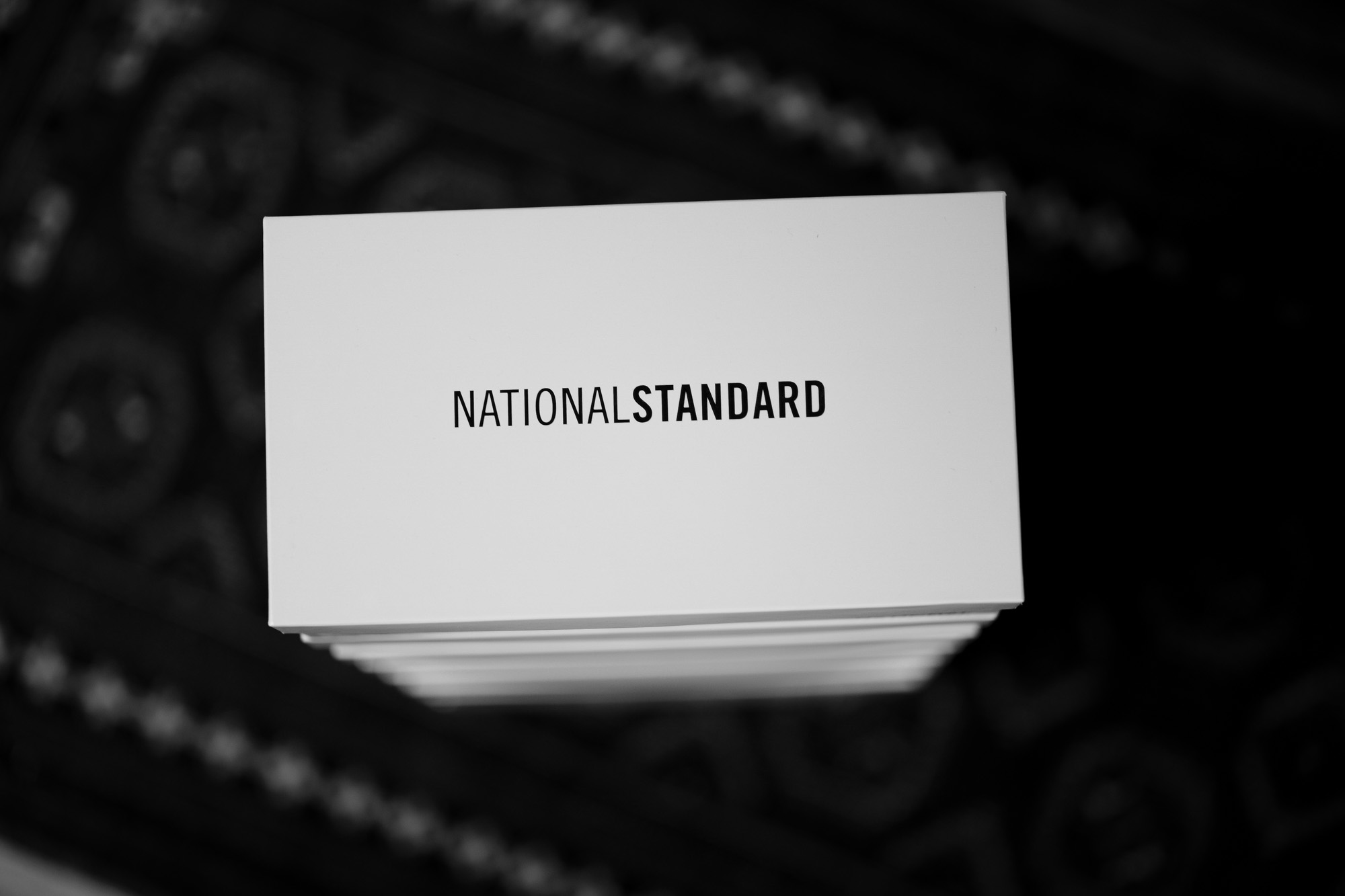 NATIONAL STANDARD (ナショナルスタンダード) EDITION 4 NAVY BANDE (M04-NA-005) レザースニーカー WHITE × NAVY (ホワイト × ネイビー・005) 2019 秋冬新作 愛知 名古屋 altoediritto アルトエデリット nationalstandard 白スニーカー