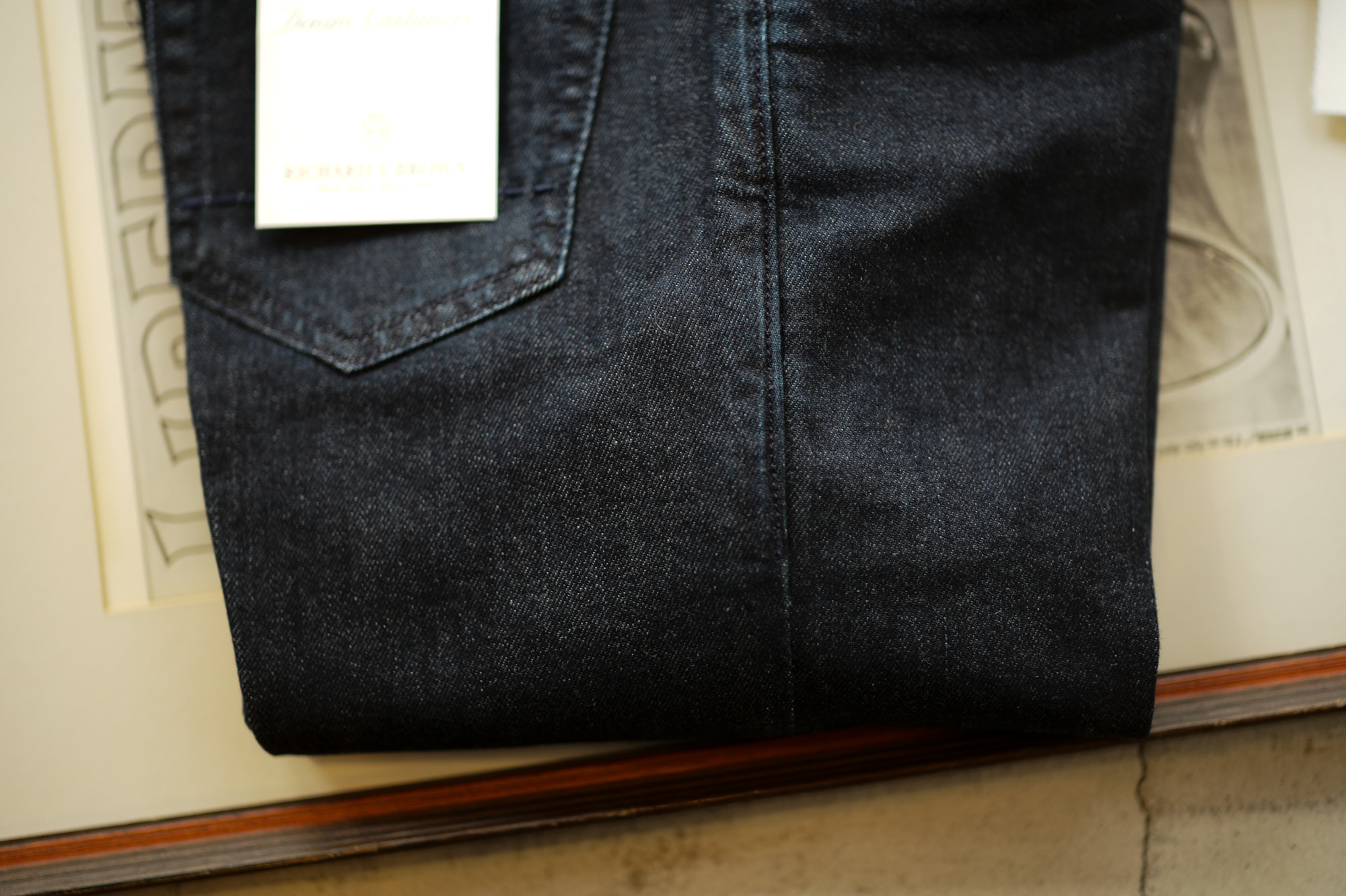 RICHARD J. BROWN (リチャード ジェイ ブラウン) TOKIO (トウキョウ) Denim Cashmere (ストレッチデニムカシミア) ジーンズ デニムパンツ INDIGO (インディゴ・T27 W135) MADE IN ITALY (イタリア製) 2019 秋冬新作 愛知 名古屋 altoediritto アルトエデリット