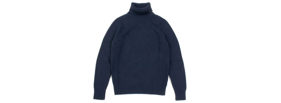 ZANONE (ザノーネ) Cashmere Turtle Neck Sweater (カシミア タートルネックセーター) ミドルゲージ カシミア ニット セーター NAVY (ネイビー・Z1375) made in italy (イタリア製) 2019 秋冬新作 愛知 名古屋 altoediritto アルトエデリット カシミヤ