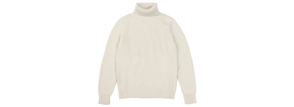 ZANONE (ザノーネ) Cashmere Turtle Neck Sweater (カシミア タートルネックセーター) ミドルゲージ カシミア ニット セーター OFF WHITE (オフホワイト・Z4918) made in italy (イタリア製) 2019 秋冬新作　愛知 名古屋 altoediritto アルトエデリット カシミヤ