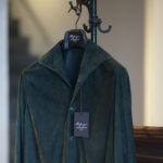 Alfredo Rifugio (アルフレード リフージオ) 20E326HM CAMOSCIO Summer Suede Leather Shirts サマースウェード レザーシャツ OLIVE(オリーブ) made in italy (イタリア製) 2020 春夏 【ご予約受付中】のイメージ