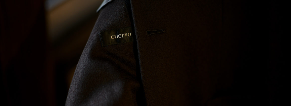 Cuervo (クエルボ) Sartoria Collection (サルトリア コレクション) Lobb (ロブ) Cashmere カシミア 3B ジャケット BROWN (ブラウン) MADE IN JAPAN (日本製) 2019 秋冬 【ご予約開始】愛知 名古屋 altoediritto アルトエデリット スーツ ジャケット カシミヤ　