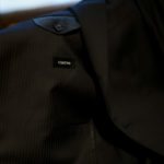 Cuervo (クエルボ) Sartoria Collection (サルトリア コレクション) Rooster (ルースター) Ermenegildo Zegna エルメネジルド・ゼニア シャドーストライプ スーツ DARK NAVY (ダークネイビー) MADE IN JAPAN (日本製) 2019のイメージ
