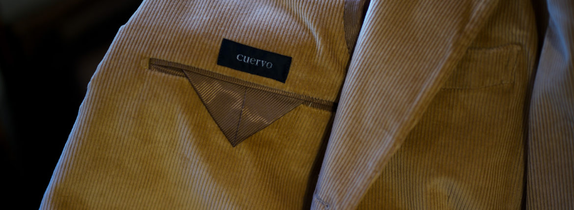 Cuervo (クエルボ) Sartoria Collection (サルトリア コレクション) Rooster (ルースター) STRETCH Corduroy ストレッチコーデュロイ スーツ BEIGE (ベージュ) MADE IN JAPAN (日本製) 2019 秋冬 愛知 名古屋 altoediritto アルトエデリット オーダースーツ オーダー