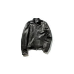 EMMETI(エンメティ) H UOMO(アッカ ウオモ) 干場義雅氏 コラボモデル Lambskin Nappa Leather 0.9mm ラムナッパレザー 0.9mm シングルライダース NERO(ブラック) 2019秋冬新作 【Special Model】のイメージ