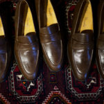 ENZO BONAFE(エンツォボナフェ) ART. EB-08 Coin Loafer コインローファー LAMA ラマレザー ドレスシューズ ローファー COLA(ブラウン) made in italy (イタリア製) 2019 秋冬新作のイメージ