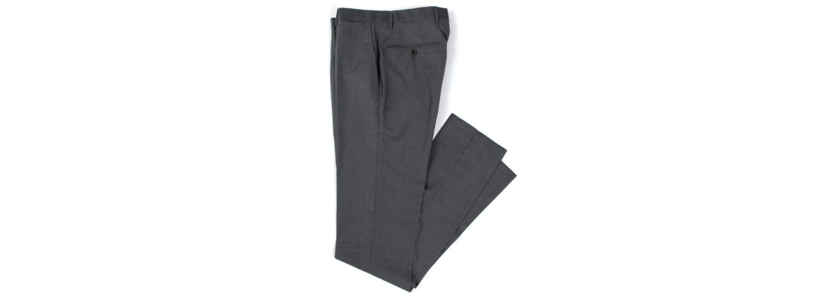 INCOTEX (インコテックス) SARTORIALE (サルトリアーレ) MIT300 SLIM FIT (WOOL & CASHMERE TWILL) ウールカシミアツイル スラックス GRAY (グレー・920) 2019 秋冬新作　alto e diritto アルトエデリット 愛知 名古屋 グレスラ ブラックスラックス