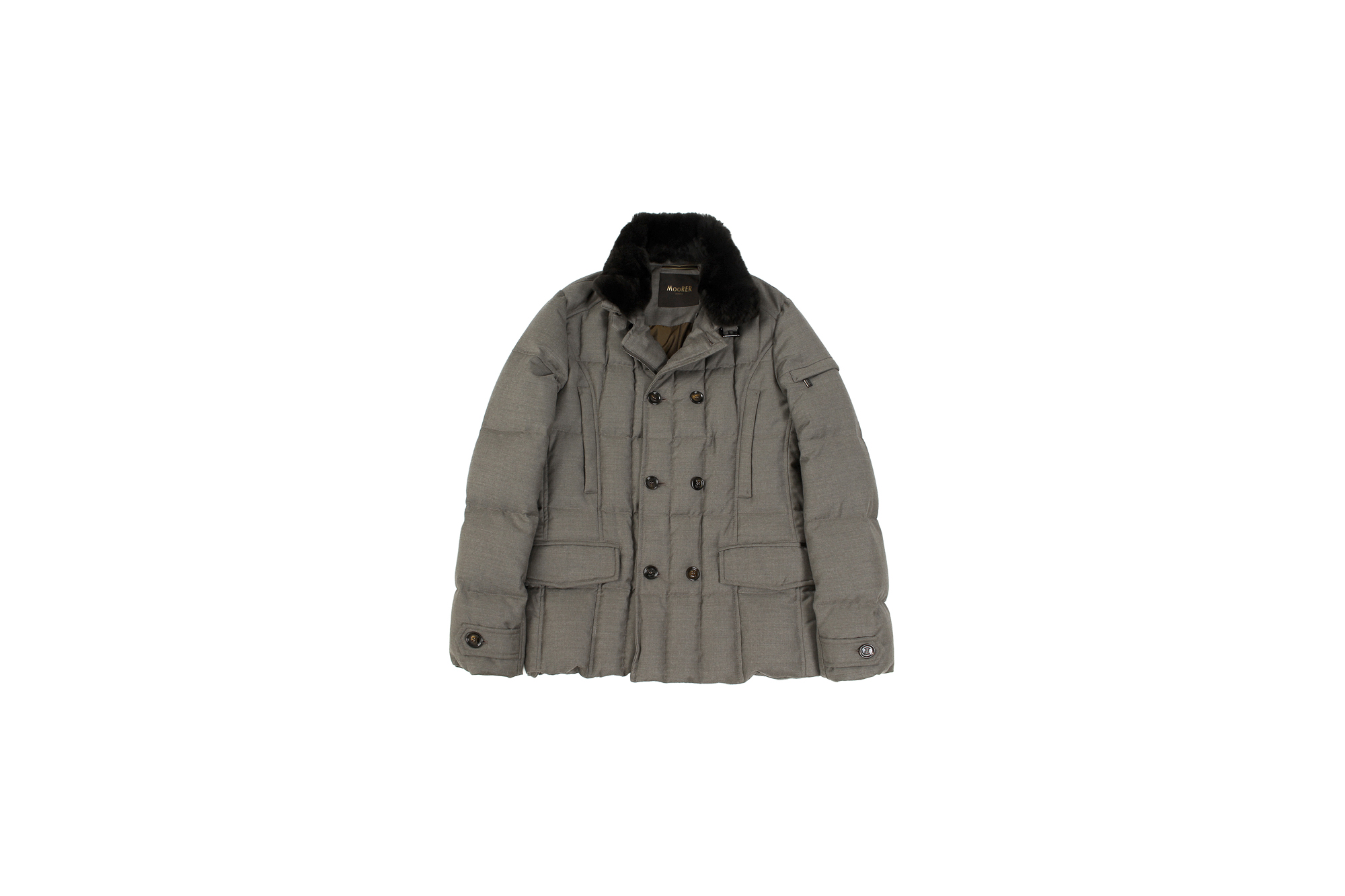 MOORER (ムーレー) SIRO-L1 (シロ) LoroPiana (ロロピアーナ) ウールカシミア ダブルブレスト ダウン ジャケットBEIGE (ベージュ)  Made in italy (イタリア製) 2019 秋冬新作 愛知 名古屋 altoediritto アルトエデリット