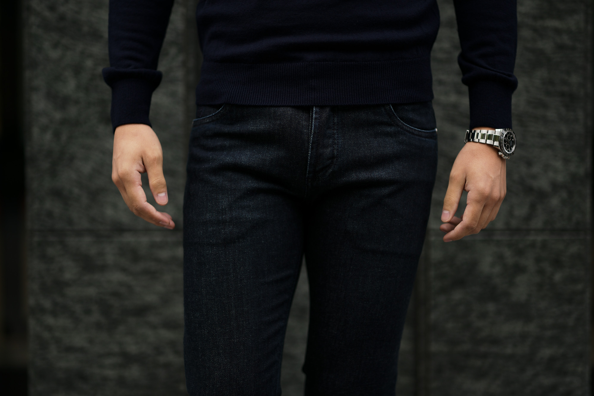 RICHARD J. BROWN (リチャード ジェイ ブラウン) TOKIO (トウキョウ) Denim Cashmere (ストレッチデニムカシミア) ジーンズ デニムパンツ INDIGO (インディゴ・T27 W135) MADE IN ITALY (イタリア製) 2019 秋冬新作 愛知 名古屋 altoediritto アルトエデリット