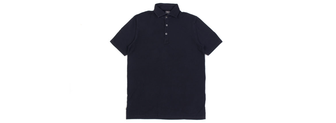 FEDELI(フェデーリ) Piquet Polo Shirt (ピケ ポロシャツ) カノコ ポロシャツ NAVY (ネイビー・626) made in italy (イタリア製)2020 春夏 【ご予約開始】愛知 名古屋 altoediritto アルトエデリット ポロ