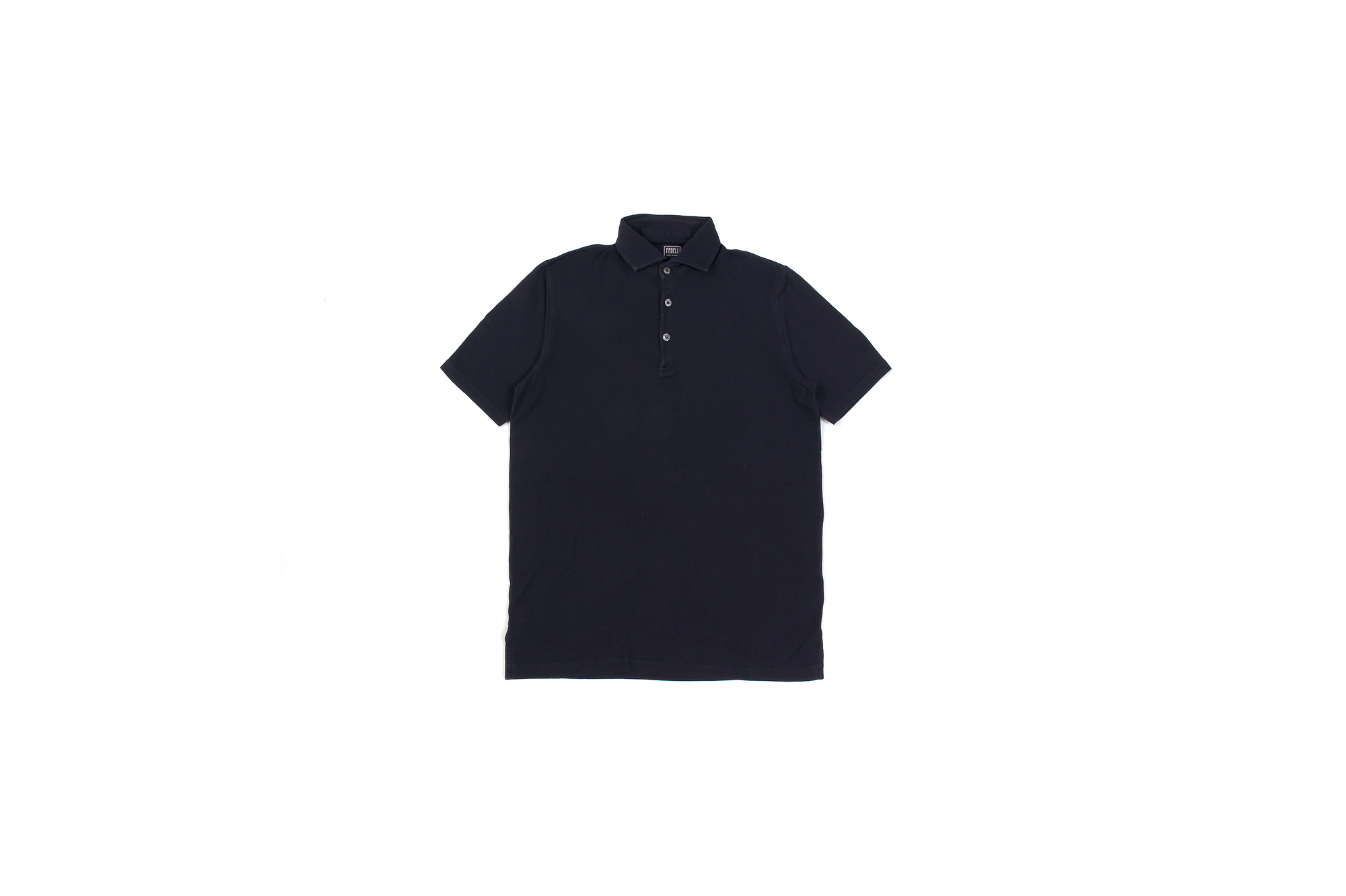 FEDELI(フェデーリ) Piquet Polo Shirt (ピケ ポロシャツ) カノコ ポロシャツ NAVY (ネイビー・626) made in italy (イタリア製)2020 春夏 【ご予約開始】愛知 名古屋 altoediritto アルトエデリット ポロ