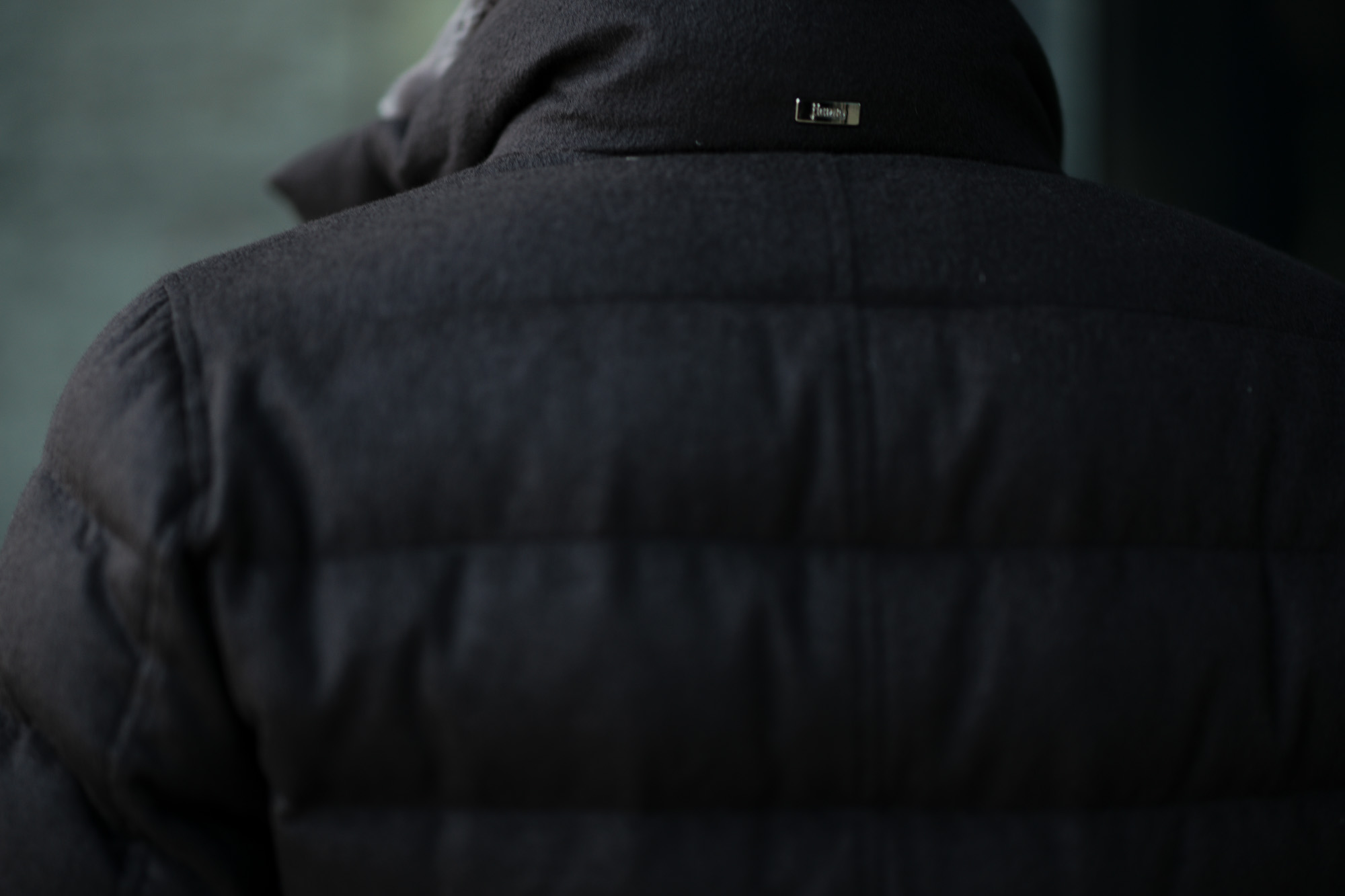 HERNO(ヘルノ) PI0584U Silk Cashmere Down coat (シルク カシミア ダウン コート) PIACENZA (ピアツェンツァ) DROP GLIDE NYLON ULTRALIGHT 撥水 シルク カシミア ダウン コート BLACK (ブラック・9300) Made in italy (イタリア製) 2019 秋冬新作 alto e dirittoアルトエデリット 42,44,46,48,50,52　愛知 名古屋