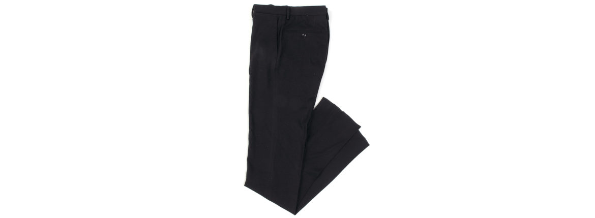 INCOTEX (インコテックス) N35 SLIM FIT (1NG035) HIGH COMFORT JERSEY サマージャージ スラックス BLACK (ブラック・990) 2020 春夏 【ご予約開始】愛知 名古屋 altoediritto アルトエデリット