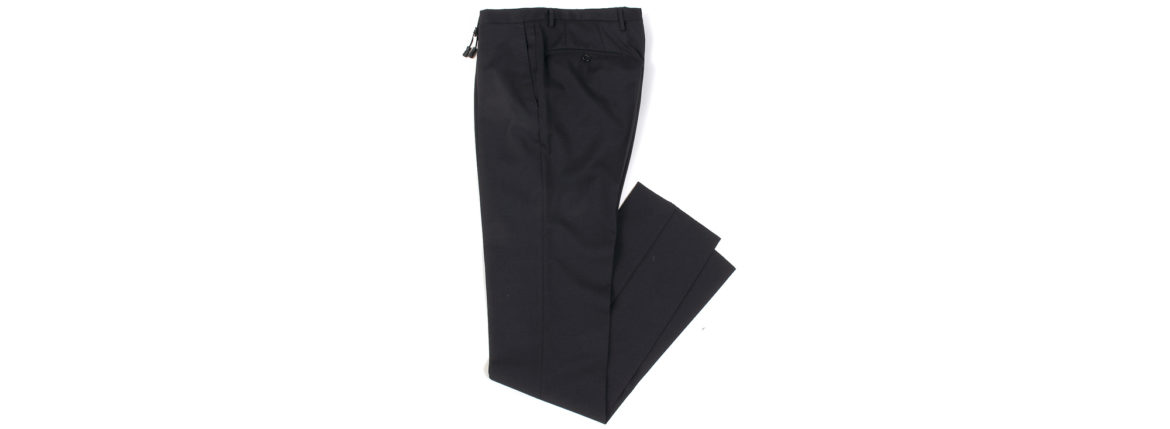 INCOTEX (インコテックス) N35 SLIM FIT (1NT035) SUPER 100’S YARN DYED TROPICAL トロピカルウール サマーウール スラックス BLACK (ブラック・990) 2020 春夏 【ご予約開始】愛知 名古屋 altoediritto アルトエデリット