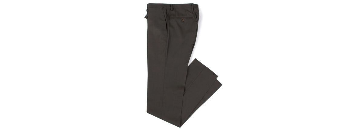 INCOTEX (インコテックス) N35 SLIM FIT (1NT035) SUPER 100'S SHARKSKIN シャークスキン スラックス DARK BROWN (ダークブラウン・625) 2020 春夏 【ご予約開始】愛知 名古屋 altoediritto アルトエデリット