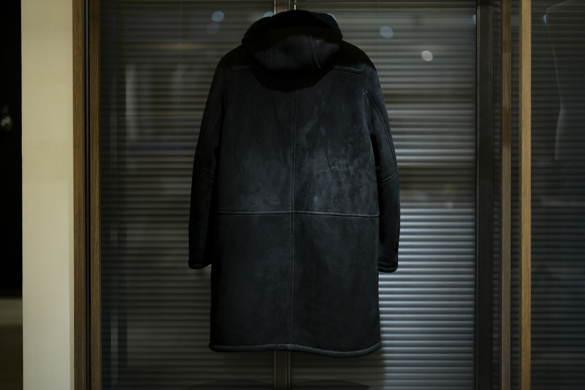 SILENCE(サイレンス) Mouton Duffle Coat D.F.MERINO SPAGNOLO (ミディアムヘアームートン