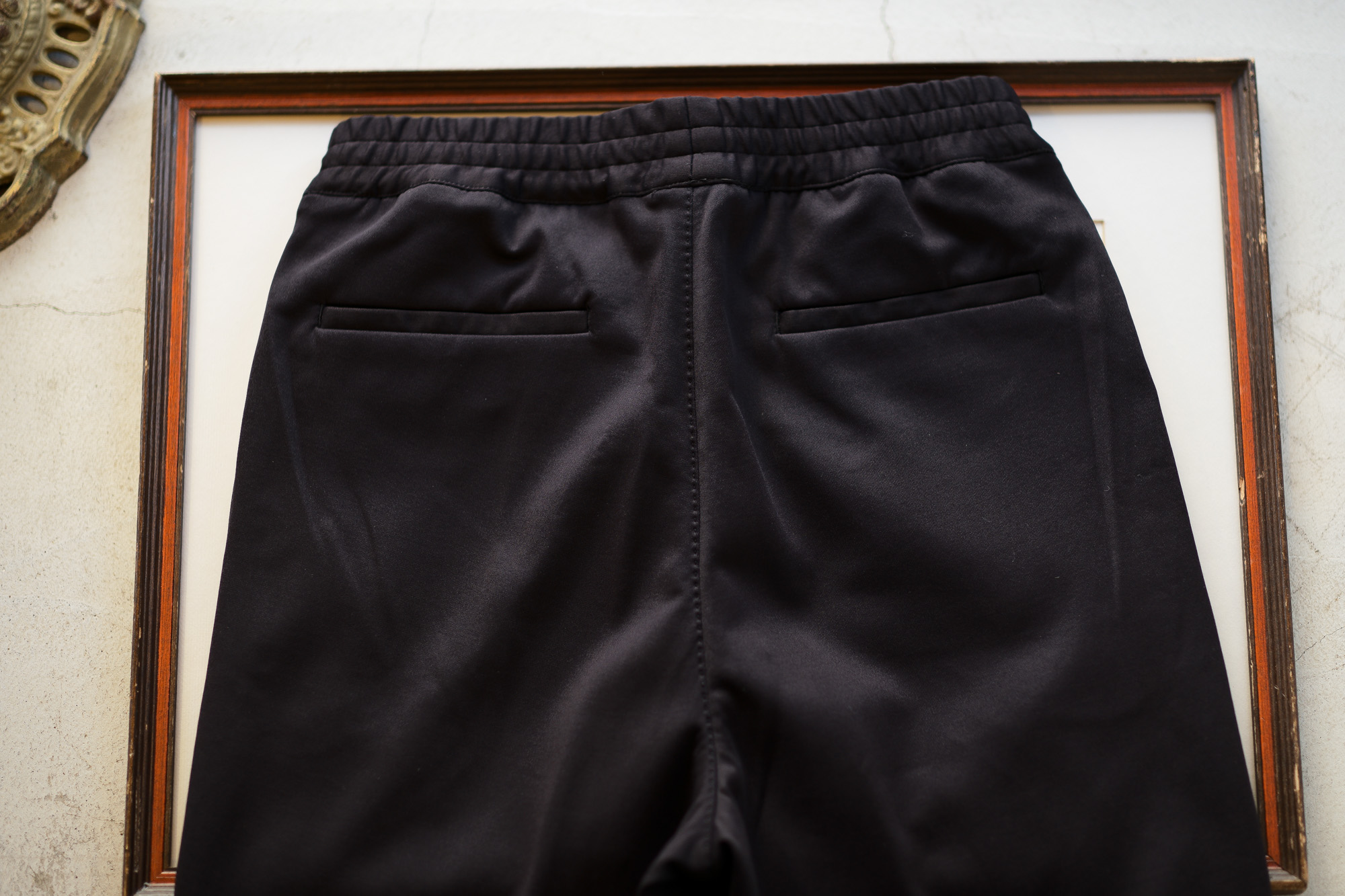 VIGANO(ヴィガーノ) RELAX SLACKS (リラックス スラックス) ジャージ イージー スラックス BLACK (ブラック・998) MADE IN ITALY (イタリア製) 2019 秋冬新作 愛知 名古屋 altoediritto アルトエデリット スラックス ジャージ