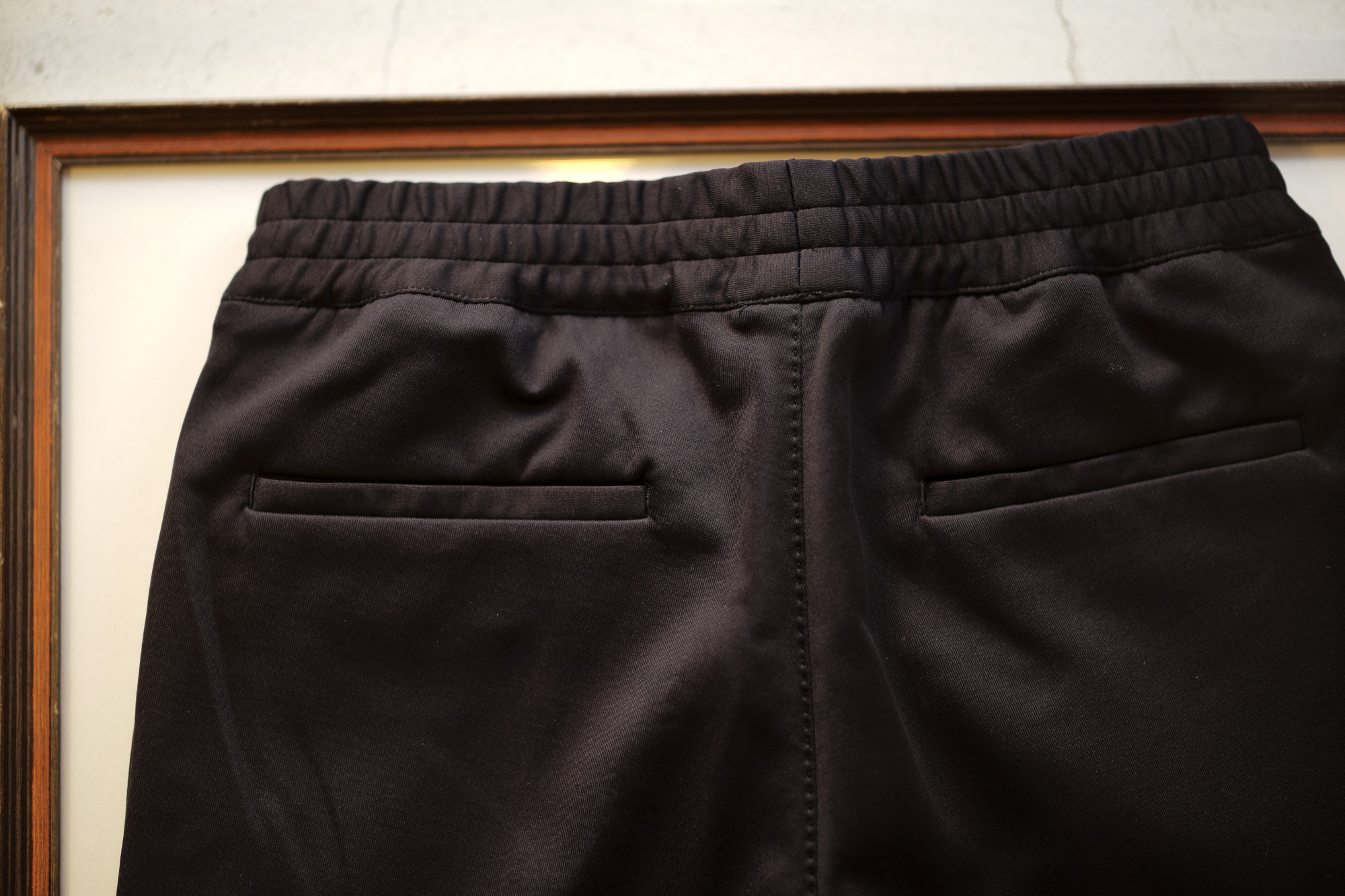 VIGANO(ヴィガーノ) RELAX SLACKS (リラックス スラックス) ジャージ イージー スラックス BLACK (ブラック・998) MADE IN ITALY (イタリア製) 2019 秋冬新作 愛知 名古屋 altoediritto アルトエデリット スラックス ジャージ