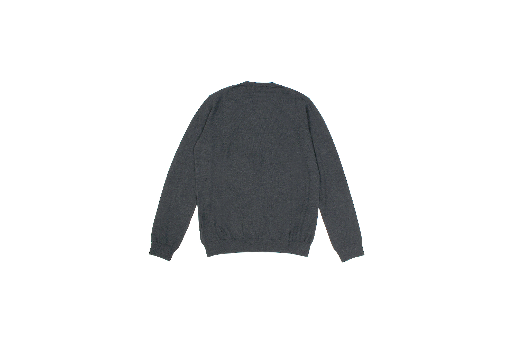 ZANONE(ザノーネ) Cashmere Crew Neck Sweater (カシミア クルーネック セーター) 18ゲージ カシミア ニット セーター CHARCOAL (チャコール・Z4944) made in italy (イタリア製) 2019 秋冬新作 愛知 名古屋 altoediritto アルトエデリット