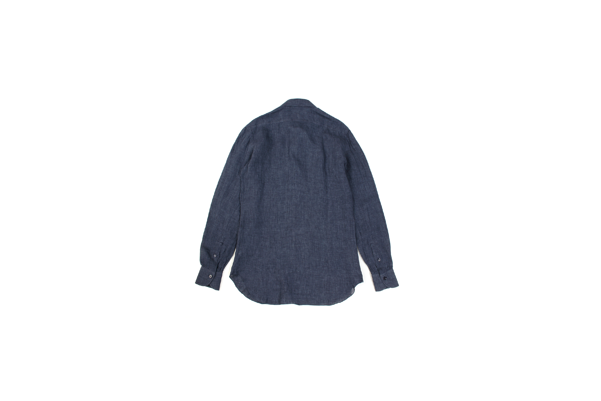 AVINO Laboratorio Napoletano(アヴィーノ・ラボラトリオ・ナポレターノ) Linen Dress Shirts (リネン ドレス シャツ) リネン100% ワイドカラー シャツ NAVY (ネイビー) made in italy (イタリア製) 2020 春夏 【ご予約開始】 愛知 名古屋 altoediritto アルトエデリット リネンシャツ