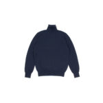 cuervo bopoha(クエルボ ヴァローナ) Sartoria Collection (サルトリア コレクション) John (ジョン) 12G WOOL (12ゲージウール) タートルネック セーター NAVY (ネイビー)  MADE IN JAPAN (日本製) 2020 秋冬新作 【入荷しました】【フリー分発売開始】のイメージ