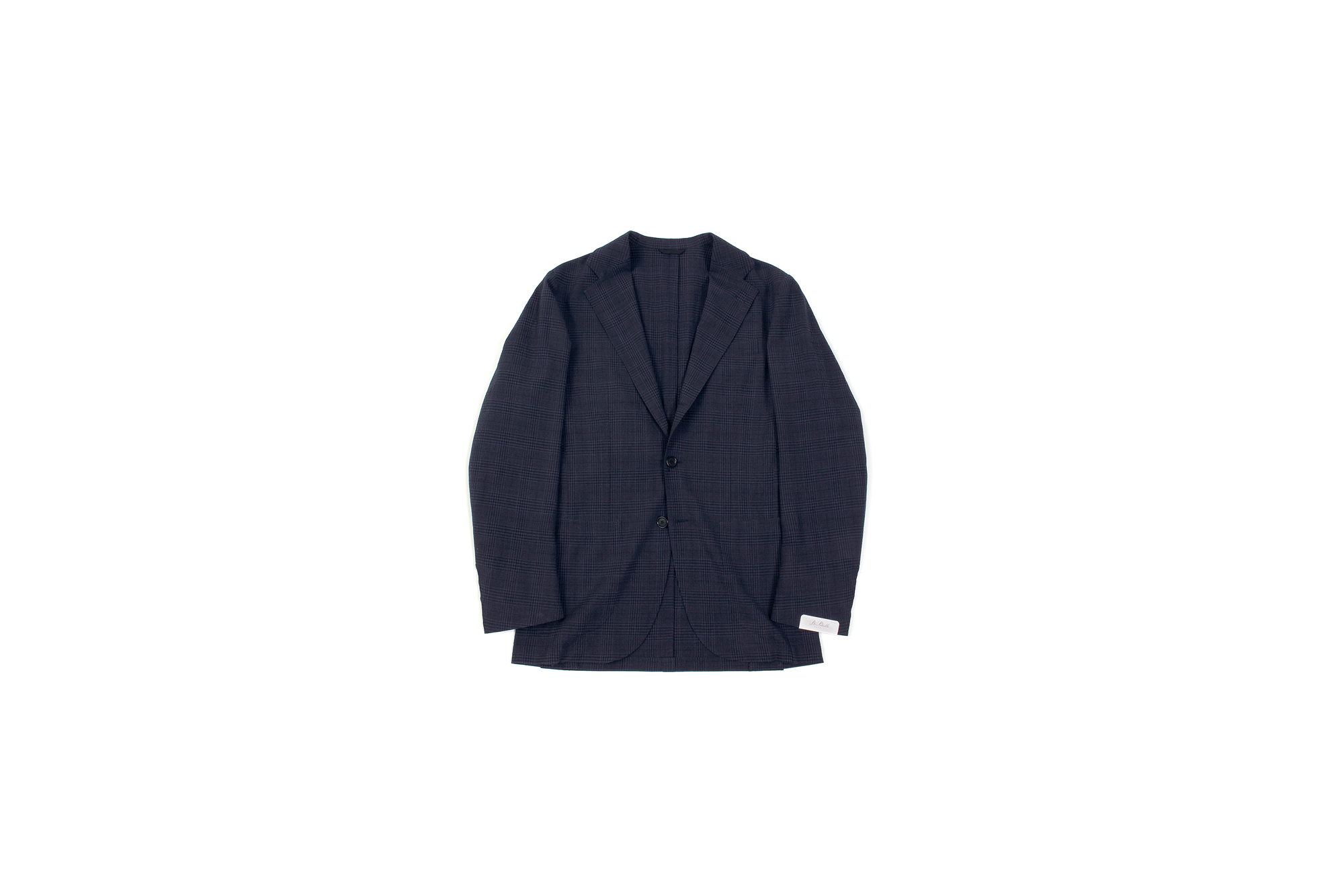 De Petrillo(デ ペトリロ) NUVOLA (ヌーボラ) ストレッチ シアサッカー グレンチェック ジャケット NAVY (ネイビー・454) Made in italy (イタリア製) 2020 春夏新作 デペトリロ 愛知 名古屋 altoediritto アルトエデリット