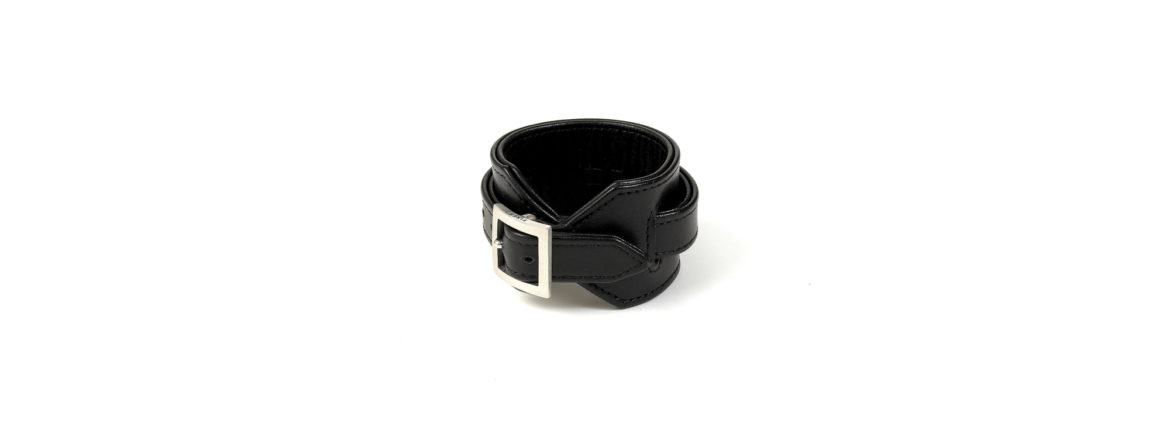 FIXER(フィクサー) LEATHER BRACELET 925 STERLING SILVER(925 スターリングシルバー) カーフ レザー ブレスレット BLACK (ブラック) 愛知 名古屋 altoediritto アルトエデリット クロコダイル ブレスレット バングル