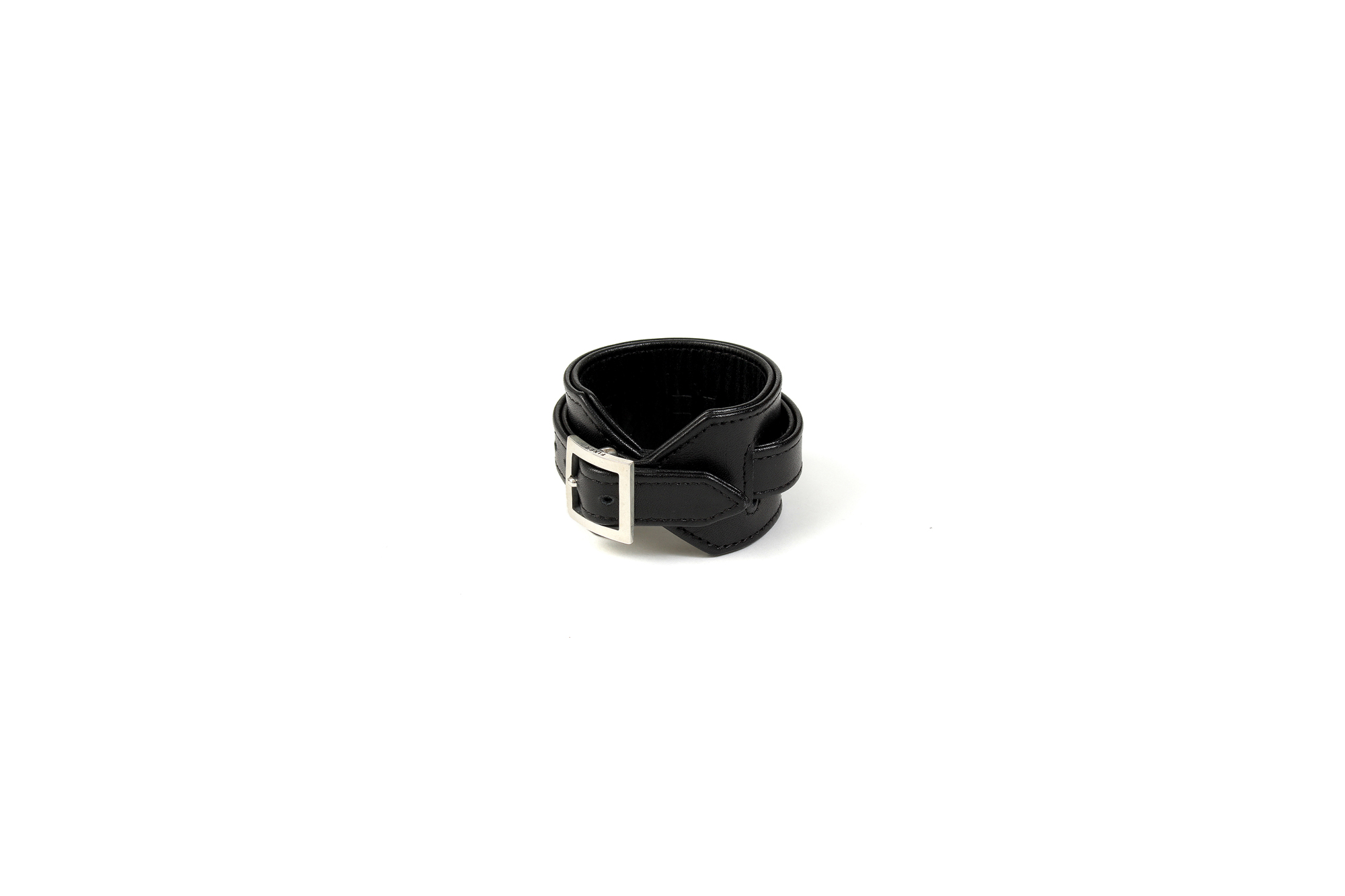 FIXER(フィクサー) LEATHER BRACELET 925 STERLING SILVER(925 スターリングシルバー) カーフ レザー ブレスレット BLACK (ブラック) 愛知 名古屋 altoediritto アルトエデリット クロコダイル ブレスレット バングル