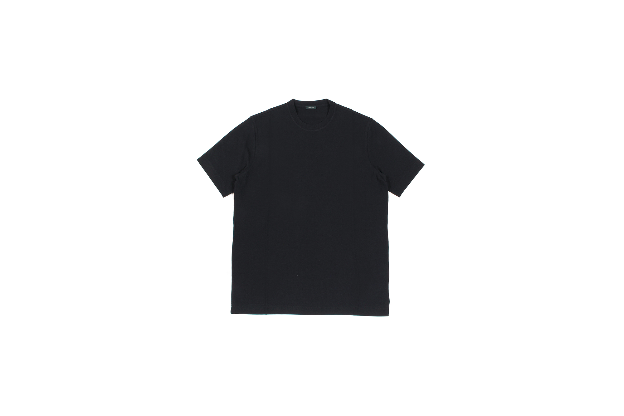 ZANONE(ザノーネ) Crew Neck T-shirt (クルーネックTシャツ) ice cotton アイスコットン Tシャツ BLACK (ブラック・Z0015) MADE IN ITALY(イタリア製) 2020 春夏 【ご予約開始】愛知 名古屋 altoediritto アルトエデリット tee 夏Tシャツ