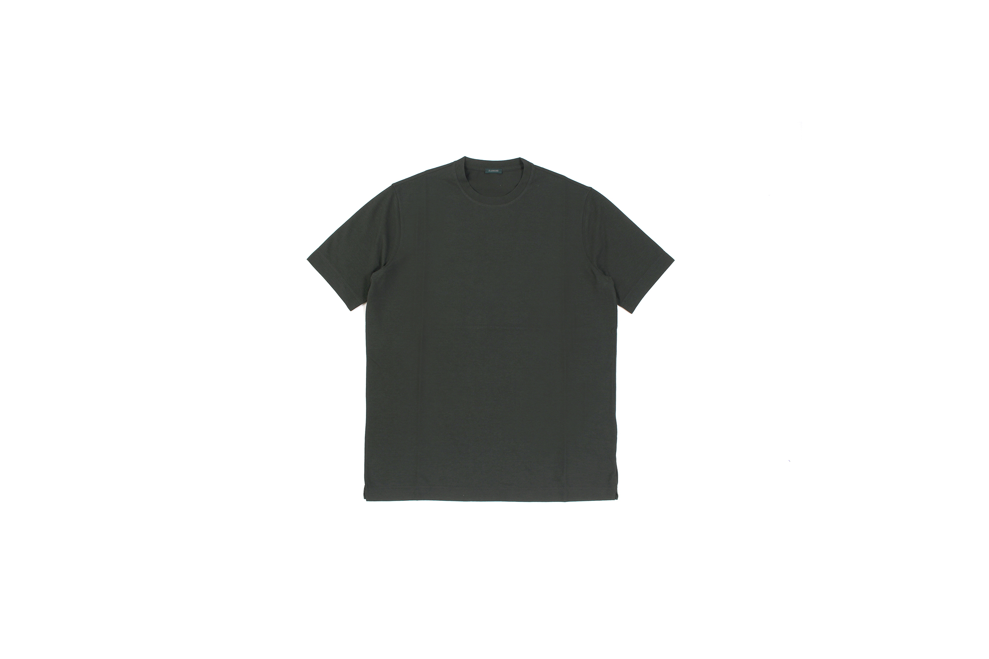 ZANONE(ザノーネ) Crew Neck T-shirt (クルーネックTシャツ) ice cotton アイスコットン Tシャツ OLIVE (オリーブ・Z0049) MADE IN ITALY(イタリア製) 2020 春夏 【ご予約開始】愛知 名古屋 altoediritto アルトエデリット tee 夏Tシャツ