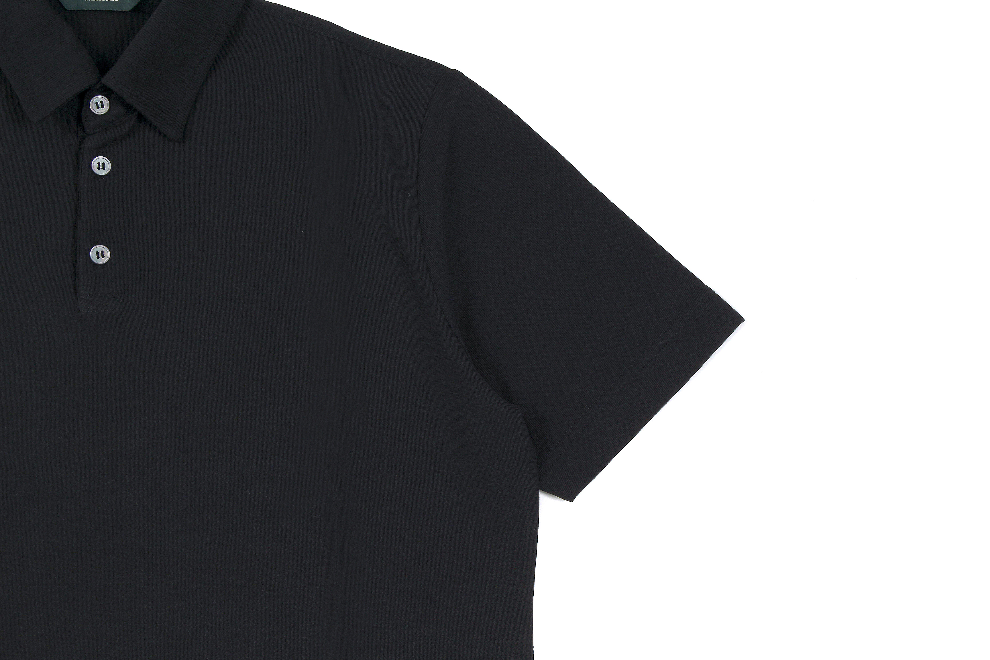 ZANONE(ザノーネ) Polo Shirt ice cotton アイスコットン ポロシャツ BLACK (ブラック・Z0015