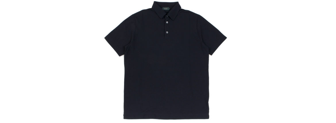 ZANONE(ザノーネ) Polo Shirt ice cotton アイスコットン ポロシャツ NAVY (ネイビー・Z0542) made in italy (イタリア製) 2020春夏新作 愛知 名古屋 altoediritto アルトエデリット