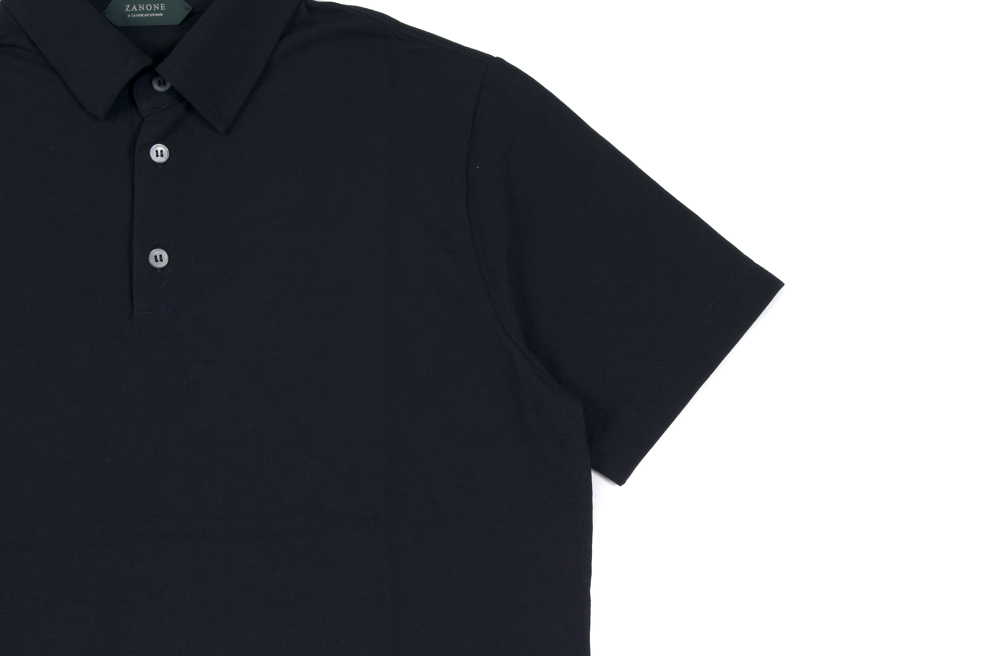 ZANONE(ザノーネ) Polo Shirt ice cotton アイスコットン ポロシャツ NAVY (ネイビー・Z0542) made in italy (イタリア製) 2020春夏新作 愛知 名古屋 altoediritto アルトエデリット