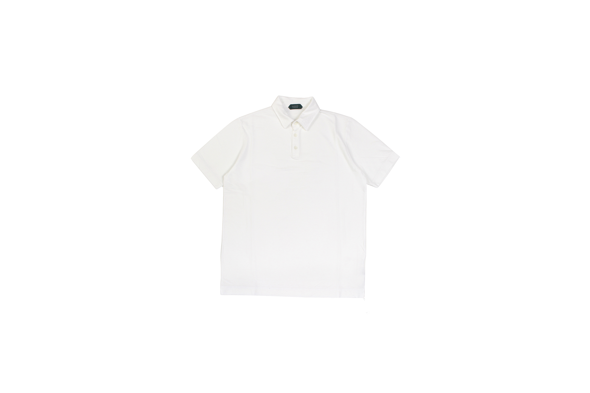 ZANONE(ザノーネ) Polo Shirt ice cotton アイスコットン ポロシャツ WHITE (ホワイト・Z0001) made in italy (イタリア製) 2020春夏新作 愛知 名古屋 altoediritto アルトエデリット