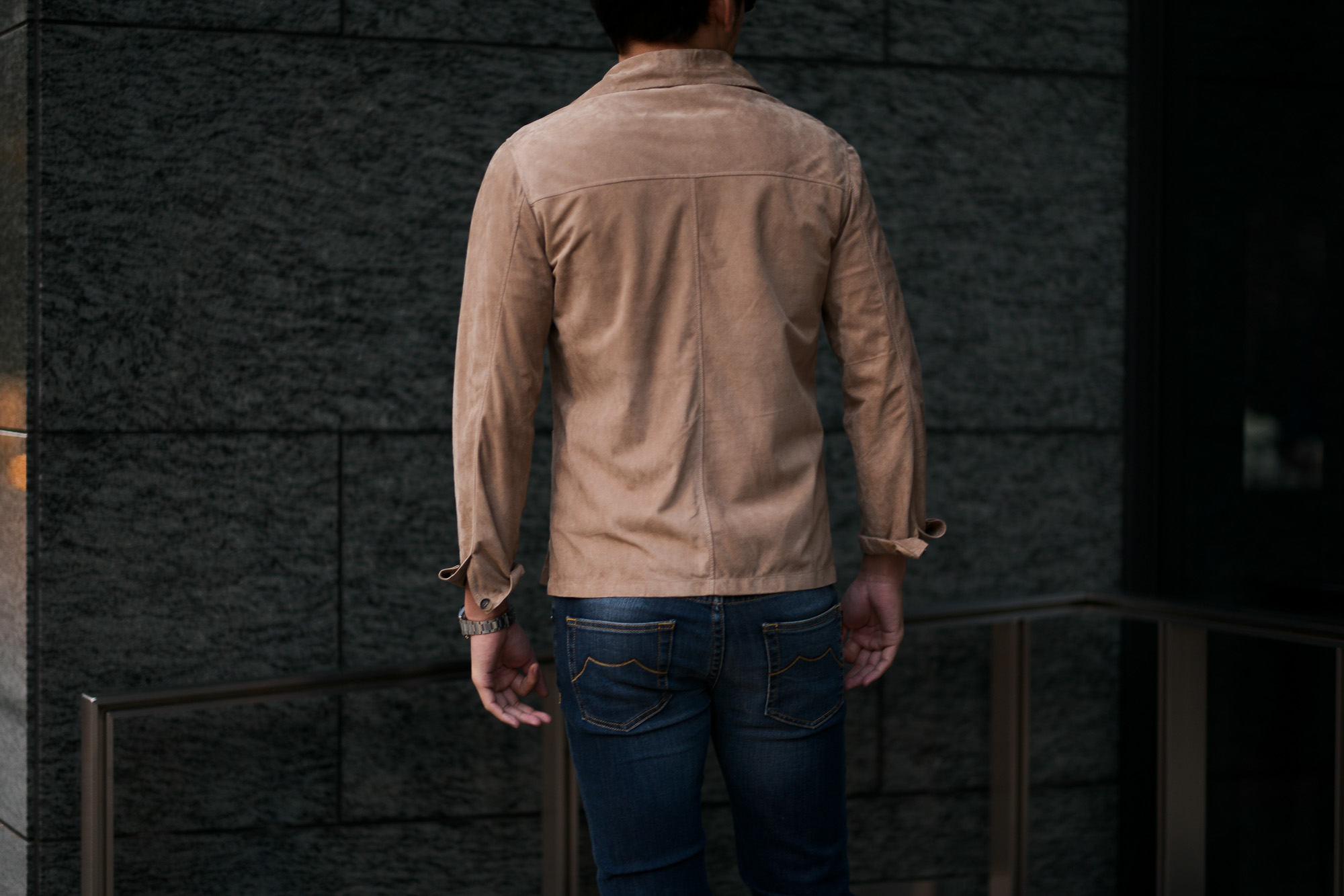 Alfredo Rifugio (アルフレード リフージオ) 20E326HM CAMOSCIO Summer Suede Leather Shirts サマースウェード レザーシャツ BEIGE(ベージュ) made in italy (イタリア製) 2020 春夏 【ご予約受付中】 alfredorifujio アルフレードリフージオ 愛知 名古屋 Alto e Diritto アルト エ デリット alto e diritto アルトエデリット レザージャケット 素肌にレザー 42,44,46,48,50,52