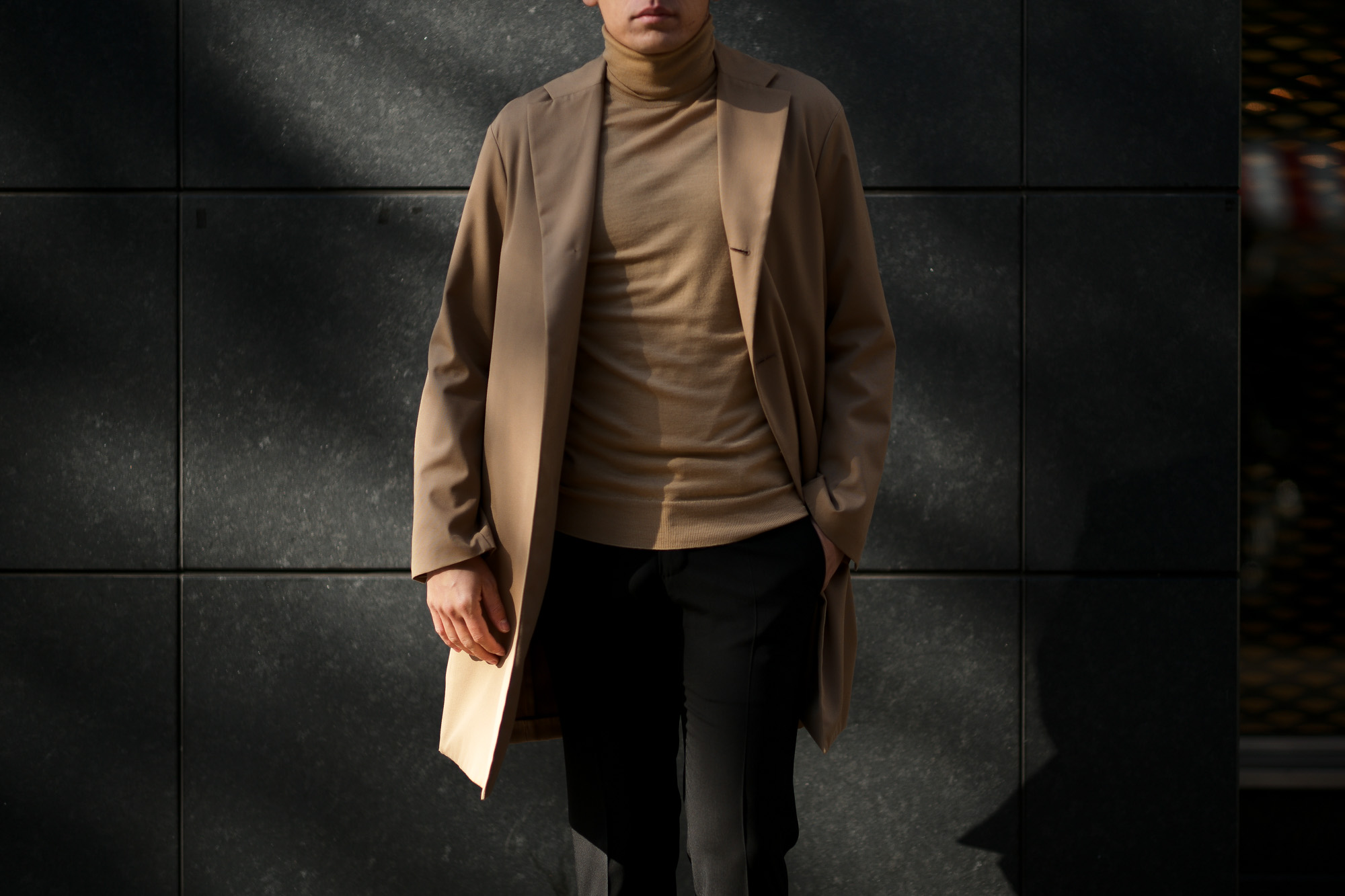 BELVEST (ベルベスト) Capsule New Chester Coat コットンウールギャバジン チェスターコート BEIGE (ベージュ) Made in italy (イタリア製) 2020 春夏新作 愛知 名古屋 altoediritto アルトエデリット