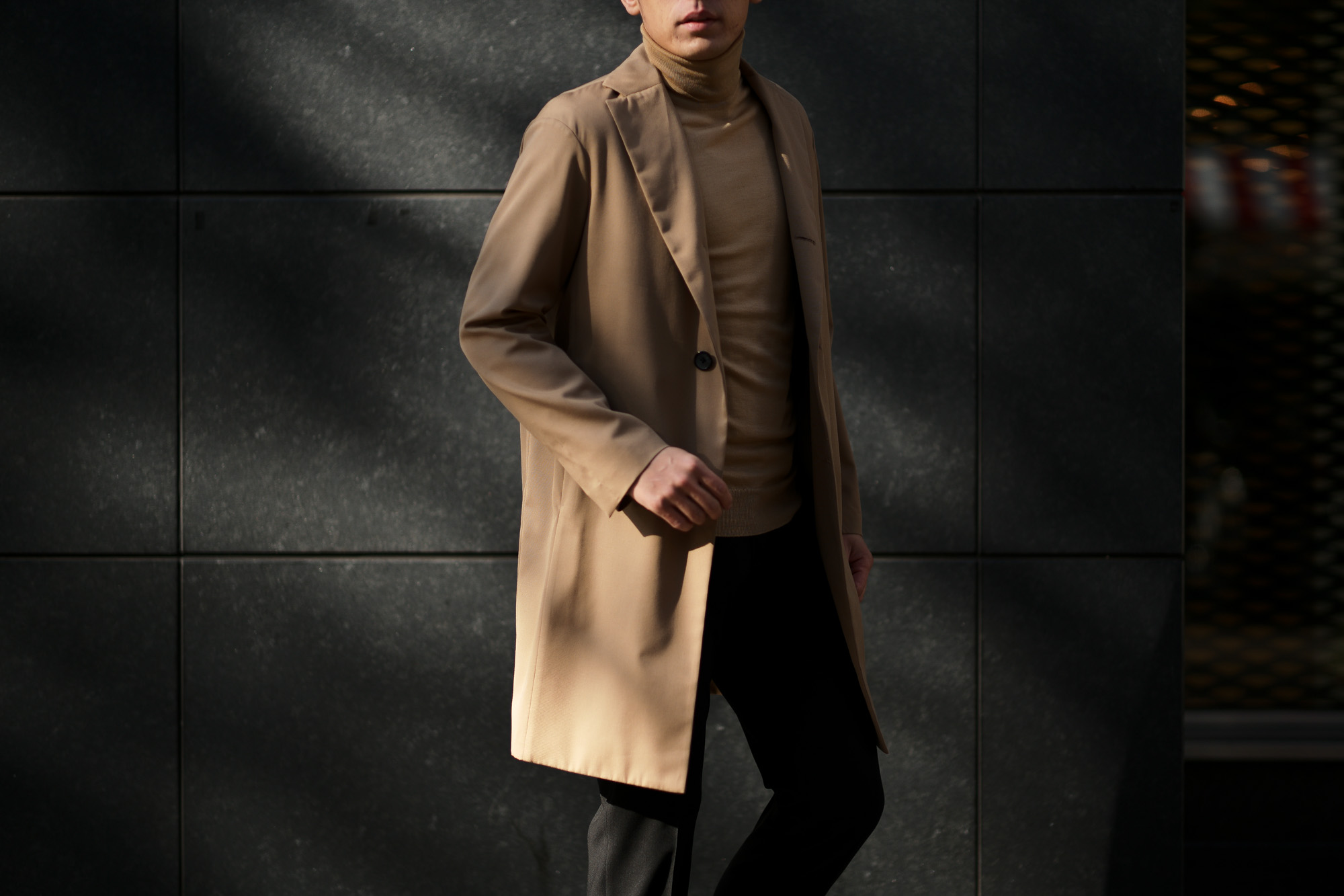 BELVEST (ベルベスト) Capsule New Chester Coat コットンウールギャバジン チェスターコート BEIGE (ベージュ) Made in italy (イタリア製) 2020 春夏新作 愛知 名古屋 altoediritto アルトエデリット