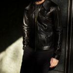 cuervo bopoha (クエルボ ヴァローナ) Satisfaction Leather Collection (サティスファクション レザー コレクション) East West(イーストウエスト) WINCHESTER(ウィンチェスター) BUFFALO LEATHER (バッファロー レザー) レザージャケット BLACK(ブラック) MADE IN JAPAN (日本製) 2020のイメージ