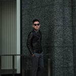 cuervo bopoha (クエルボ ヴァローナ) Satisfaction Leather Collection (サティスファクション レザー コレクション) TOM (トム) BUFFALO LEATHER (バッファロー レザー) シングル ライダース ジャケット BROWN (ブラウン) MADE IN JAPAN (日本製) 2020 春夏のイメージ