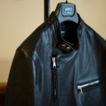 EMMETI(エンメティ) JOSEPH (ジョセフ) Lambskin Nappa Leather ラムナッパ レザー ダブル ライダース ジャケット NERO (ブラック) Made in italy (イタリア製) 2020 春夏新作 【入荷しました】【フリー分発売開始】のイメージ