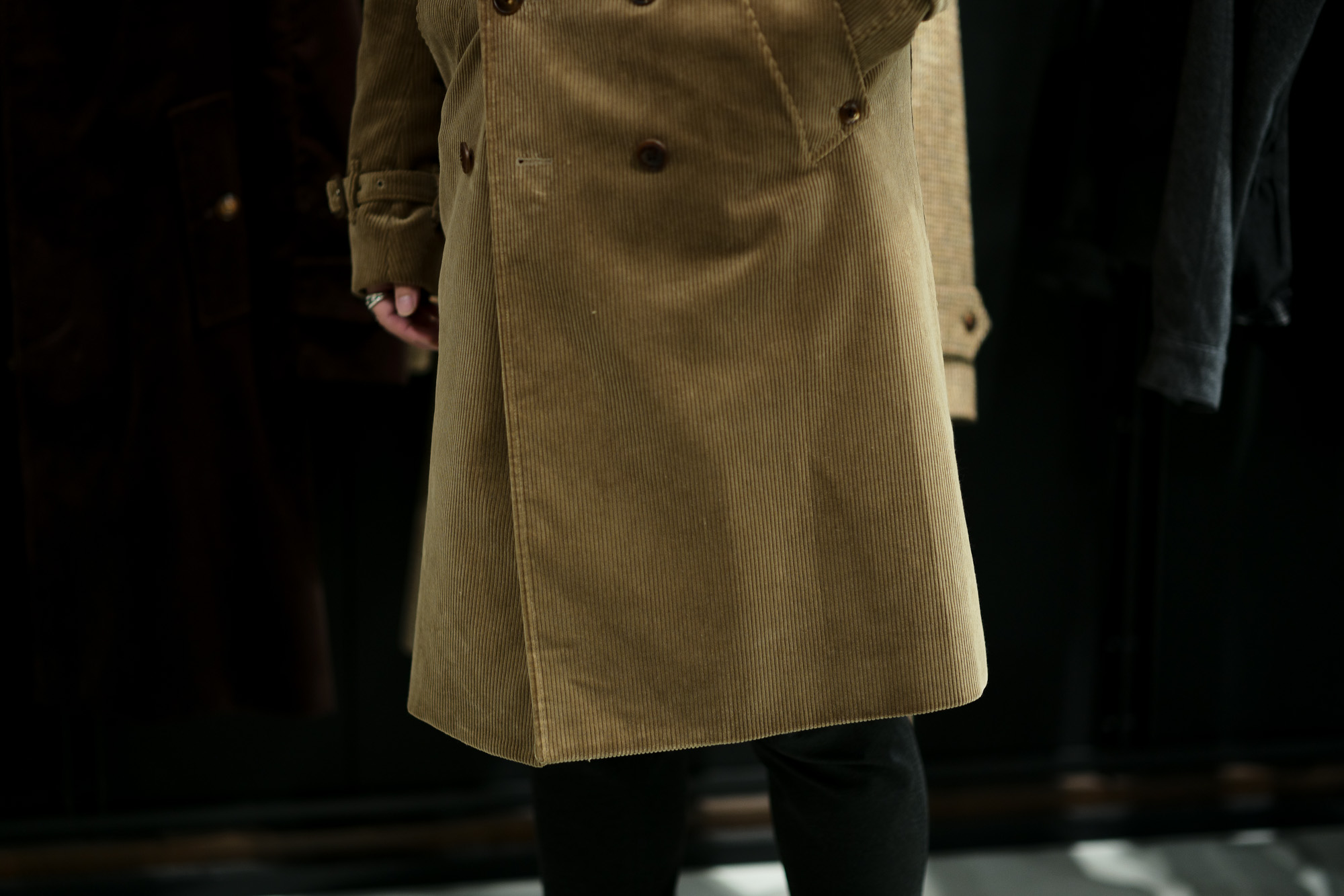 GRENFELL /// 273-21110 Ken2Long CORDUROY TRENCH COAT BEIGE・33 , DARK BROWN・38 2020 AW グレンフェル コーデュロイトレンチコート ベージュ・33 ダークブラウン・38 愛知 名古屋 altoediritto アルトエデイリット