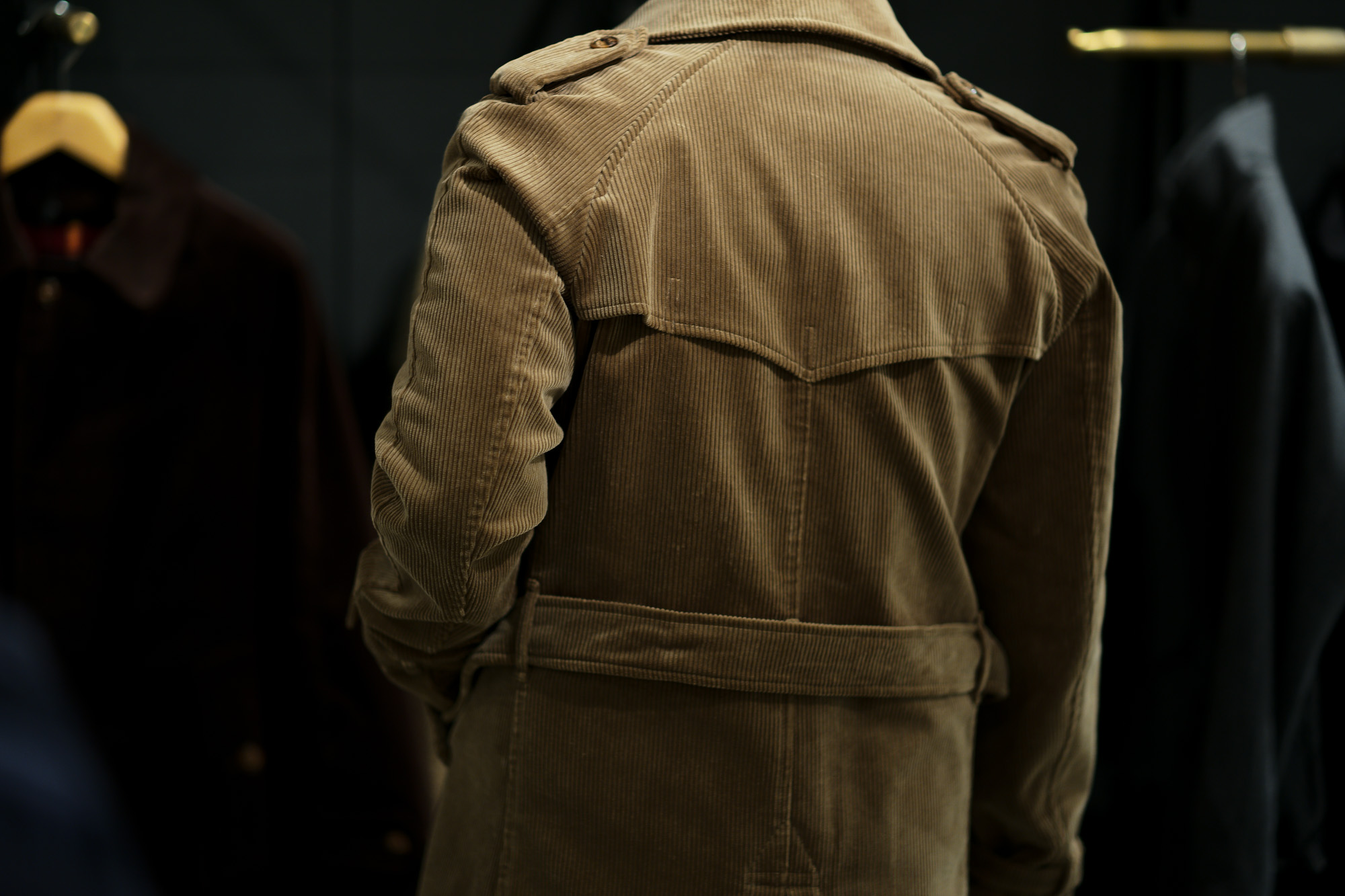 GRENFELL /// 273-21110 Ken2Long CORDUROY TRENCH COAT BEIGE・33 , DARK BROWN・38 2020 AW グレンフェル コーデュロイトレンチコート ベージュ・33 ダークブラウン・38 愛知 名古屋 altoediritto アルトエデイリット