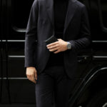 J&M DAVIDSON(ジェイアンドエムデヴィッドソン) SMALL ZIP AROUND PURSE (スモール ジップ アラウンド パース) SAFFIANO (サフィアーノ) レザー ショートウォレット 折財布 BLACK (ブラック・9990) Made in spain (スペイン製)  2020のイメージ