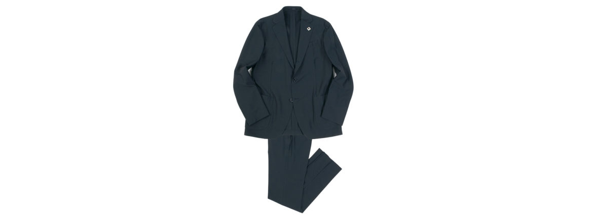 LARDINI (ラルディーニ) EASY WEAR (イージーウエア) Pakkaburu Suit パッカブル サマージャージ スーツ NAVY (ネイビー・1) Made in italy (イタリア製) 2020 春夏新作 愛知 名古屋 altoediritto アルトエデリッ