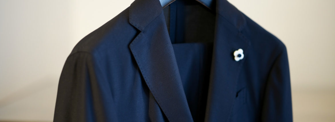 LARDINI (ラルディーニ) EASY WEAR (イージーウエア) Pakkaburu Suit パッカブル サマージャージ スーツ NAVY (ネイビー・1) Made in italy (イタリア製) 2020 春夏新作 愛知 名古屋 altoediritto アルトエデリット