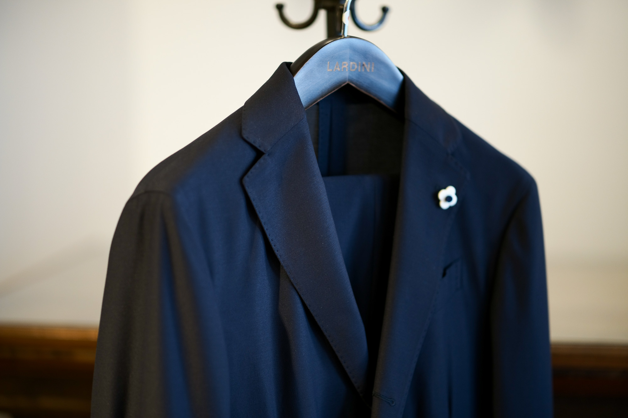 LARDINI (ラルディーニ) EASY WEAR (イージーウエア) Pakkaburu Suit パッカブル サマージャージ スーツ NAVY (ネイビー・1) Made in italy (イタリア製) 2020 春夏新作 愛知 名古屋 altoediritto アルトエデリット 
